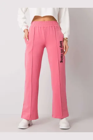 Fancy Růžové dámské sportovní kalhoty FA-DR-6995.31X-pink