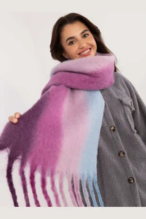 Italy Moda Teplý šál s odstíny fialové -AT-SZ-2320.50-violet