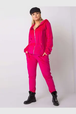 RELEVANCE Růžová dámská tepláková souprava RV-KMPL-5961.18X-pink