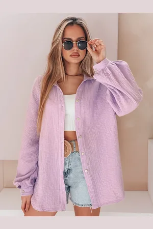 Basics from Amsterdam Oversize dámská mušelínová košile MUSLINEA DY0476