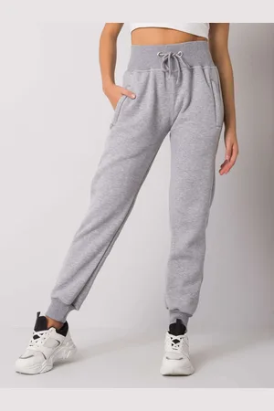 Basics from Amsterdam Šedé tepláky Niki EM-DR-619.01P-grey