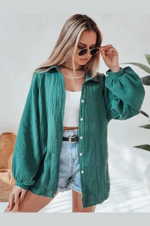 Basics from Amsterdam Oversize dámská mušelínová košile MUSLINEA DY0474