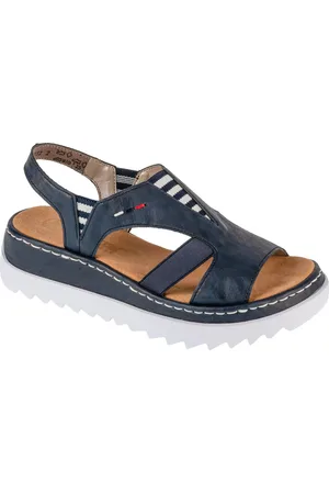 Rieker Tmavě modré dámské sandály Sandals V44Y5-14