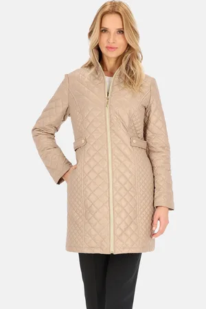 Perso Camel dámská přechodová bunda se stojáčkem BLE 241035 F - Camel
