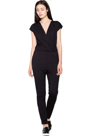 Venaton Černý elegantní overal VT021 Black