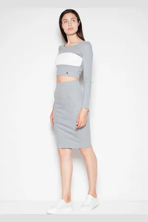 Venaton Šedý sportovně elegantní set VT033 Grey