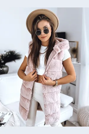 Basics from Amsterdam Plyšová prošívaná vesta ASHTON TY3338