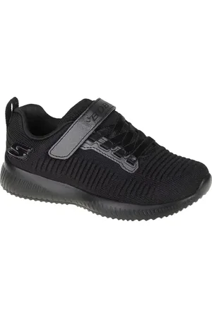 Skechers Černé dívčí tenisky Bobs Squad-Charm League 85686L-BBK