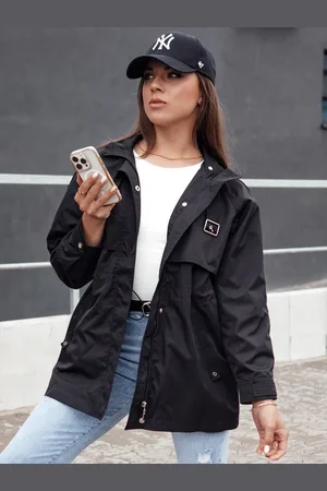 Basics from Amsterdam Černá dámská stylová parka TILAN TY4388