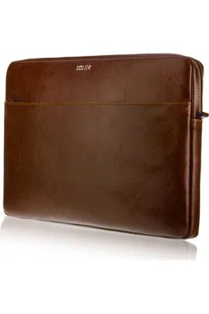 Solier Hnědé pouzdro pro notebook 13" SA24 13CALI VINTAGE BROWN