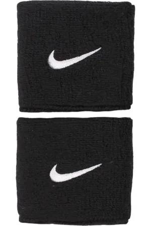 Nike Černé potítka Swoosh Wristbands NNN04-010