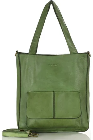 Marco mazzini Dámská kožená shopper kabelka (v234i)