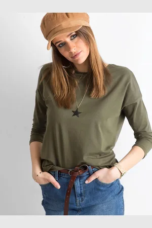 Basics from Amsterdam Khaki dámské tričko -khaki