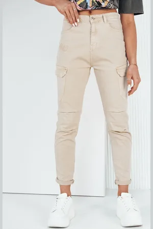 Basics from Amsterdam Béžové cargo kalhoty LUZAGRES UY1918