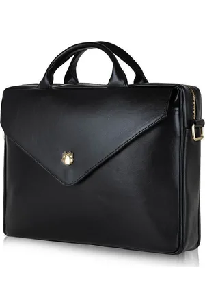 Basics from Amsterdam Elegantní černá dámská taška na notebook FL15 POSITANO BLACK