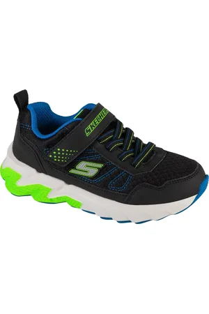 Skechers Černé chlapecké tenisky Elite Sport Tread 403962L-BLK