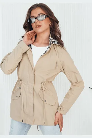 Basics from Amsterdam Béžová dámská oboustranná parka AVELIN TY4348