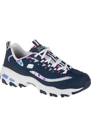 Skechers Tmavě modré dámské tenisky na platformě D