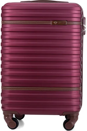Basics from Amsterdam SOLIER vínový skořepinový kufr vel. S S16 (STL957 BURGUNDY S)