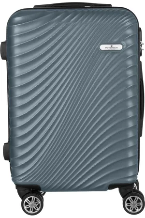 Peterson šedý skořepinový kufr vel. S [DH] PTN ML-29-grey-S