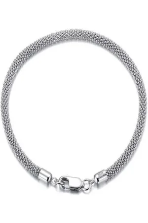 Majya 11230 Stříbrný náramek MADLEN 19 cm | šířka 3 mm