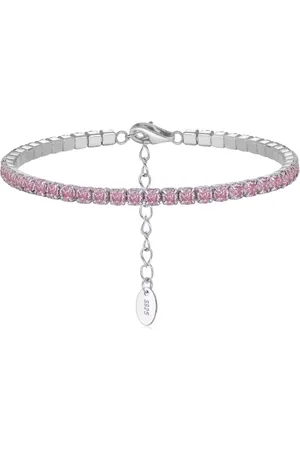 Majya 11226 Stříbrný tenisový náramek MABEL 16 cm | šířka 3 mm