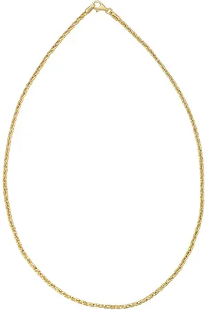 Majya 11592 Stříbrný řetízek XAVER 40 cm | šířka 2 mm pozlacený