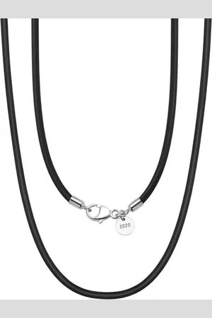 Majya 11567 Kožená černá šňůrka BRUNO 45 cm | šířka 2 mm
