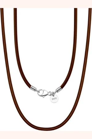 Majya 11571 Kožená šňůrka BRUNO 40 cm | šířka 2 mm