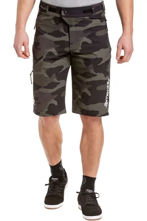 MEATFLY Pánské bike šortky Brake Rampage Camo