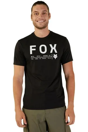 Fox Pánské technické tričko Non Stop Ss Tech Black