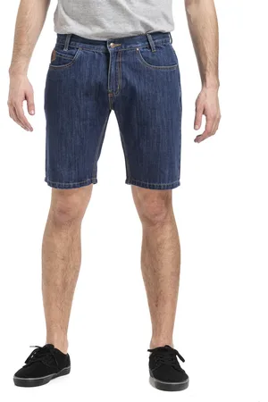 MEATFLY Just 19 Denim Shorts A - Blue