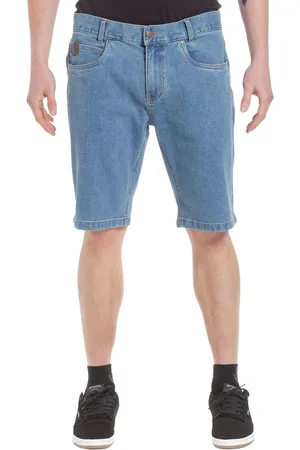MEATFLY Pánské kraťasy Just Denim Dirty Washed