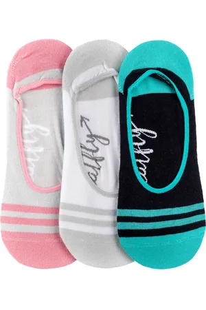 MEATFLY Ponožky Low socks - Triple pack G/ Small Stripes