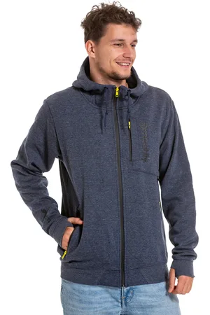 MEATFLY Pánská technická mikina Lightyear Heather Navy