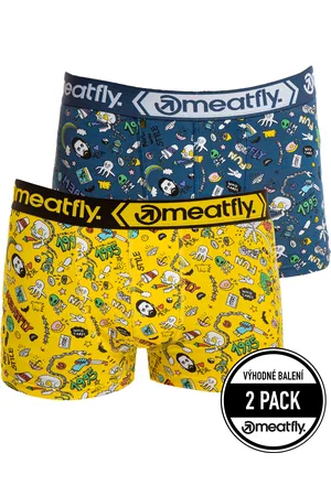 MEATFLY Pánské boxerky Balboa Boxershorts Double Pack Jamm