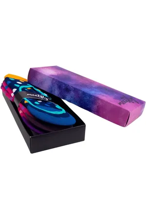 MEATFLY Ponožky Low Socks Gift Pack Navy / Fuchsia
