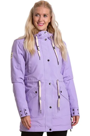 MEATFLY Dámská zimní bunda Artemis Parka Purple