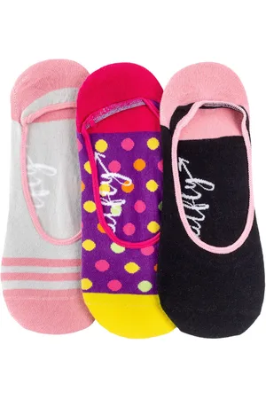 MEATFLY Ponožky Low socks - Triple pack N/ Pink