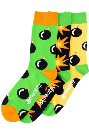 MEATFLY Ponožky Bomb socks - S19 Triple pack