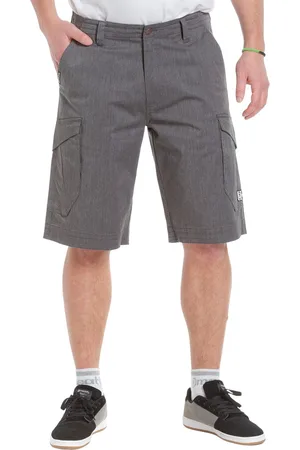 MEATFLY Pánské kraťasy Icon Heather Grey