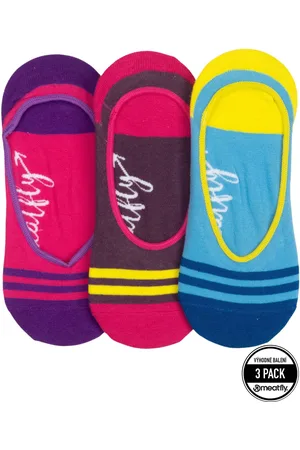 MEATFLY Ponožky Low Socks Triple Pack Blue