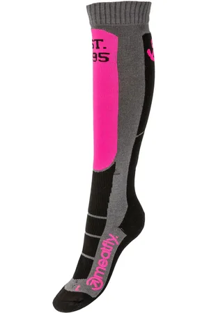 MEATFLY SNB & SKI ponožky Leeway Pink/Grey
