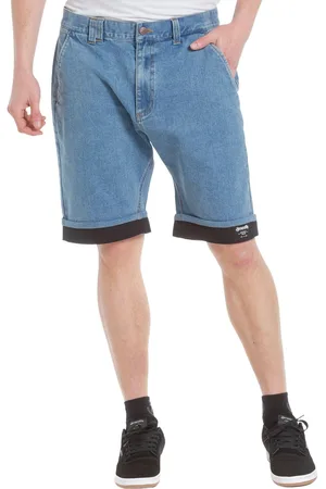 MEATFLY Pánské kraťasy Barry Dirty Washed/Black