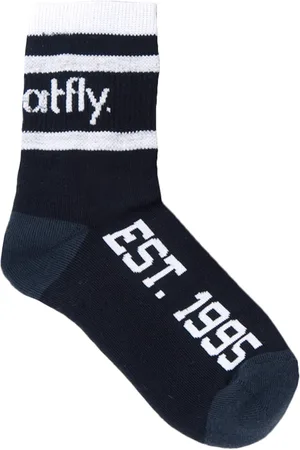 MEATFLY Ponožky Long Black