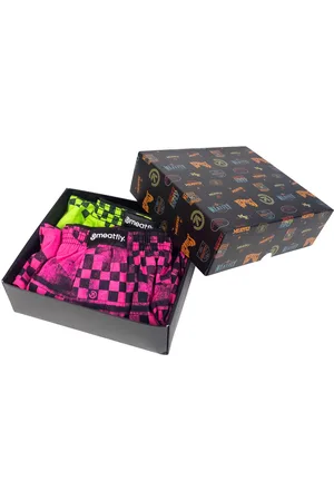 MEATFLY Pánské trenýrky Agostino Checkered Gift Pack