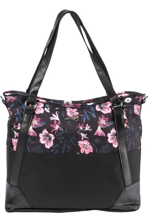 MEATFLY Dámská kabelka Insanity Hibiscus Black/Black