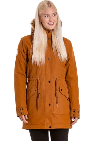 MEATFLY Dámská zimní bunda Artemis Parka Brown Sugar