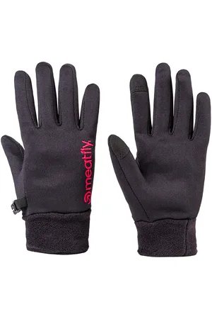 MEATFLY Dámské rukavice Ladies Powerstretch Black Pink