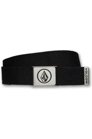 Volcom Pánský pásek Circle Web Belt Black